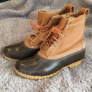 GUC L.L. Bean Duck Boots, women size 9